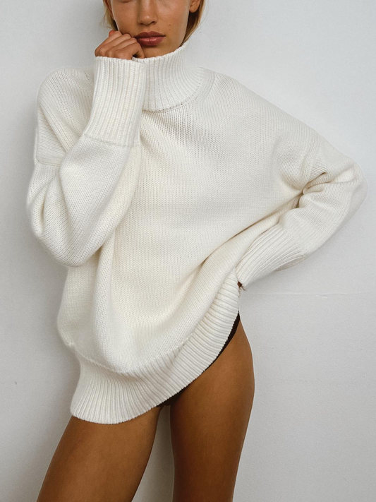 Minimalist Turtleneck Sweater