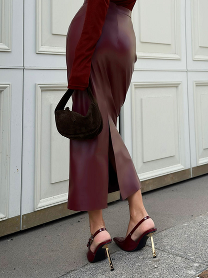 Merlot Chic Skirt